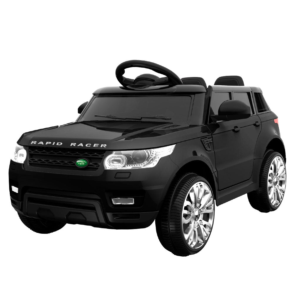 Rigo Kids Electric Ride On Car SUV Range Rover-inspired Cars Remote 12V Black-0