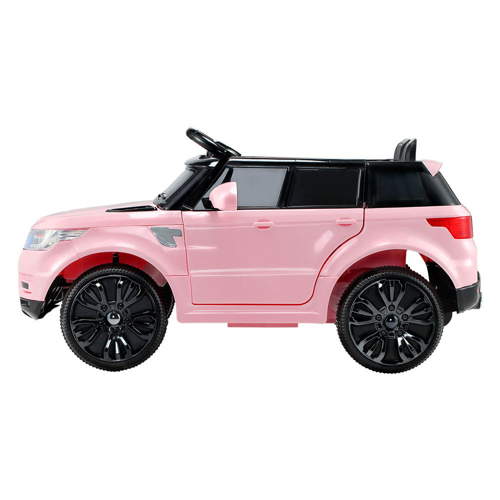 Rigo Kids Electric Ride On Car SUV Range Rover-inspired Cars Remote 12V Pink-3