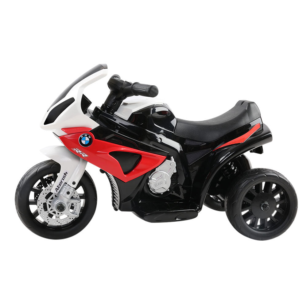 Kids Electric Ride On Car Police Motorcycle Motorbike BMW Licensed S1000RR Red-3