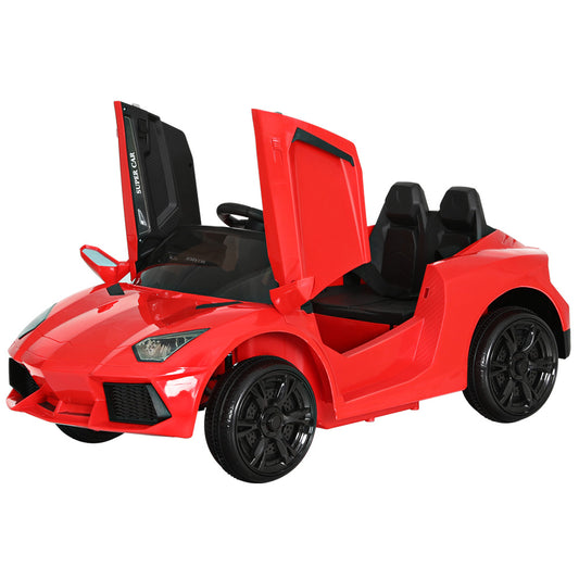 Rigo Kids Electric Ride On Car Ferrari-Inspired Toy Cars Remote 12V Red-0