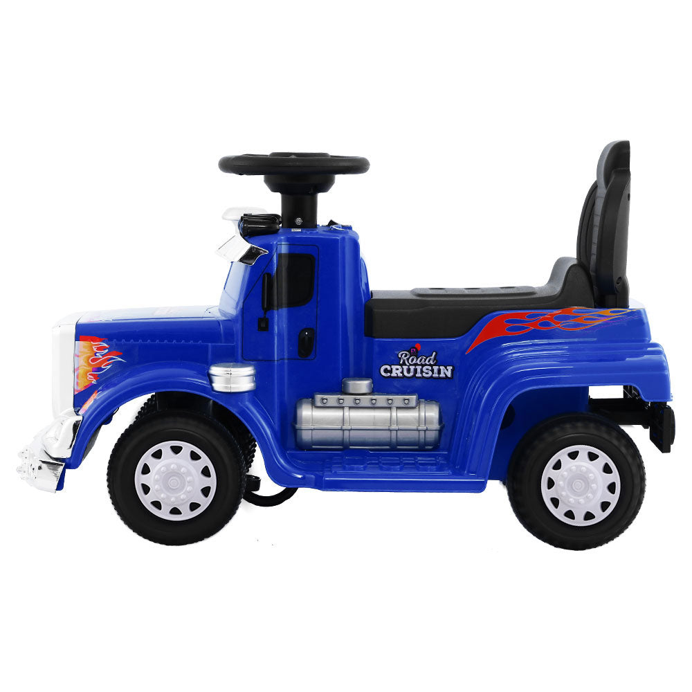 Rigo Kids Electric Ride On Car Truck Motorcycle Motorbike Toy Cars 6V Blue-3