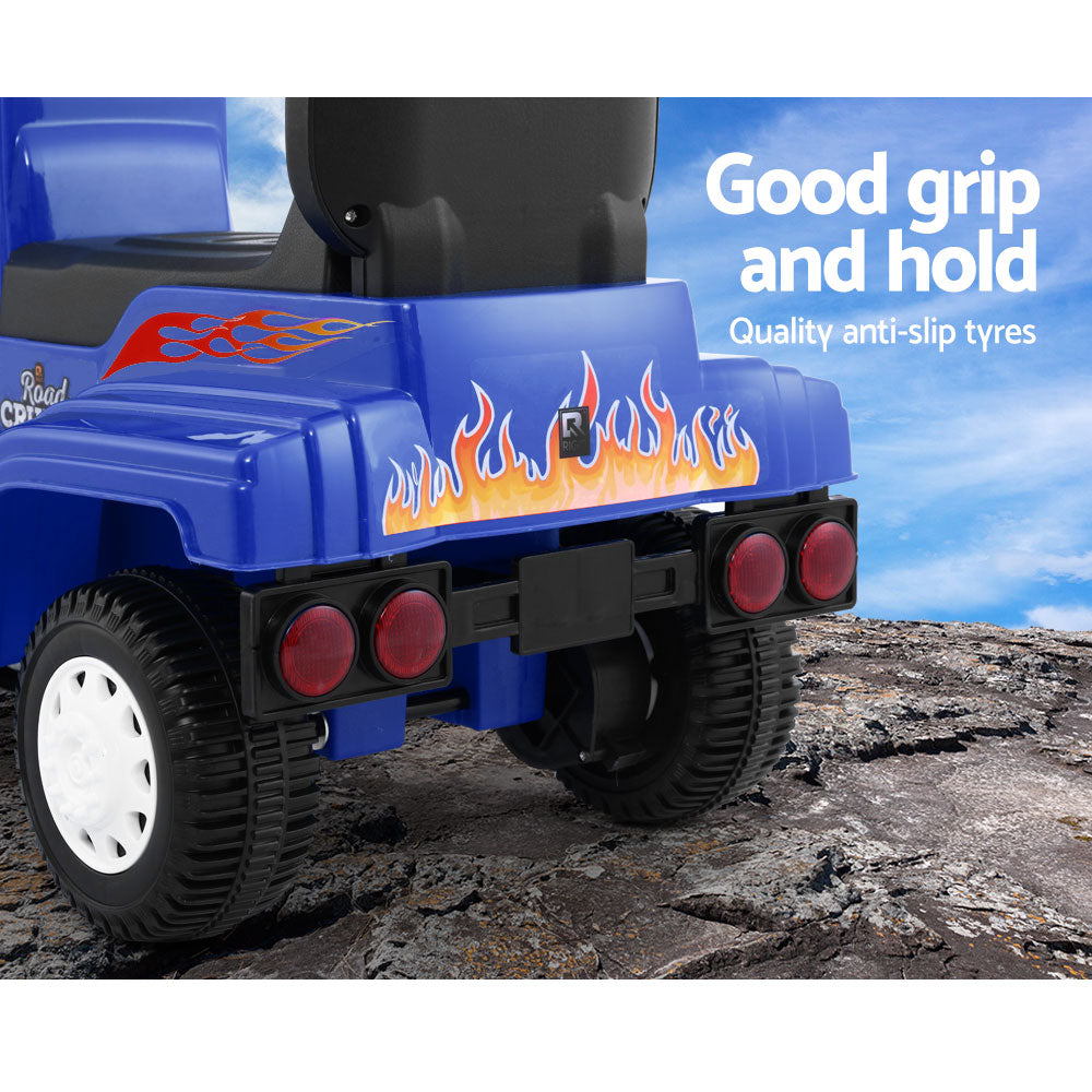 Rigo Kids Electric Ride On Car Truck Motorcycle Motorbike Toy Cars 6V Blue-5