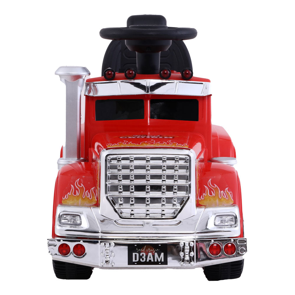 Rigo Kids Electric Ride On Car Truck Motorcycle Motorbike Toy Cars 6V Red-2