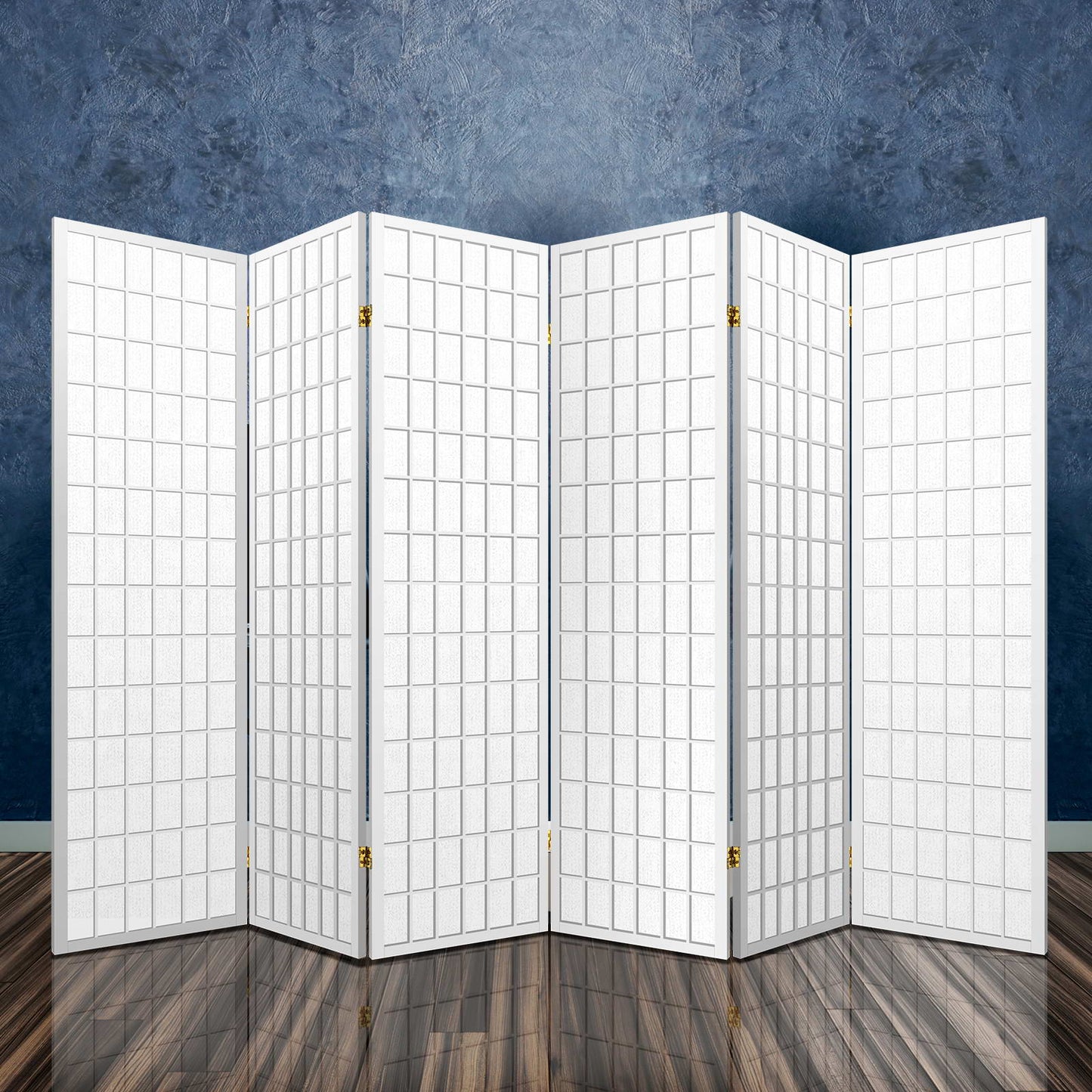 Artiss 6 Panel Room Divider Screen 261x179cm White-6