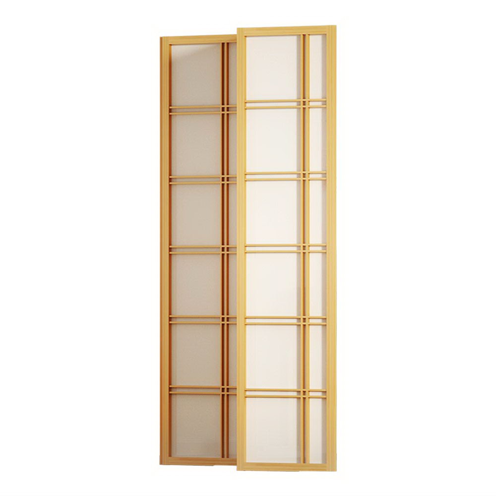 Artiss 3 Panel Room Divider Screen 132x179cm Nova Natural-3