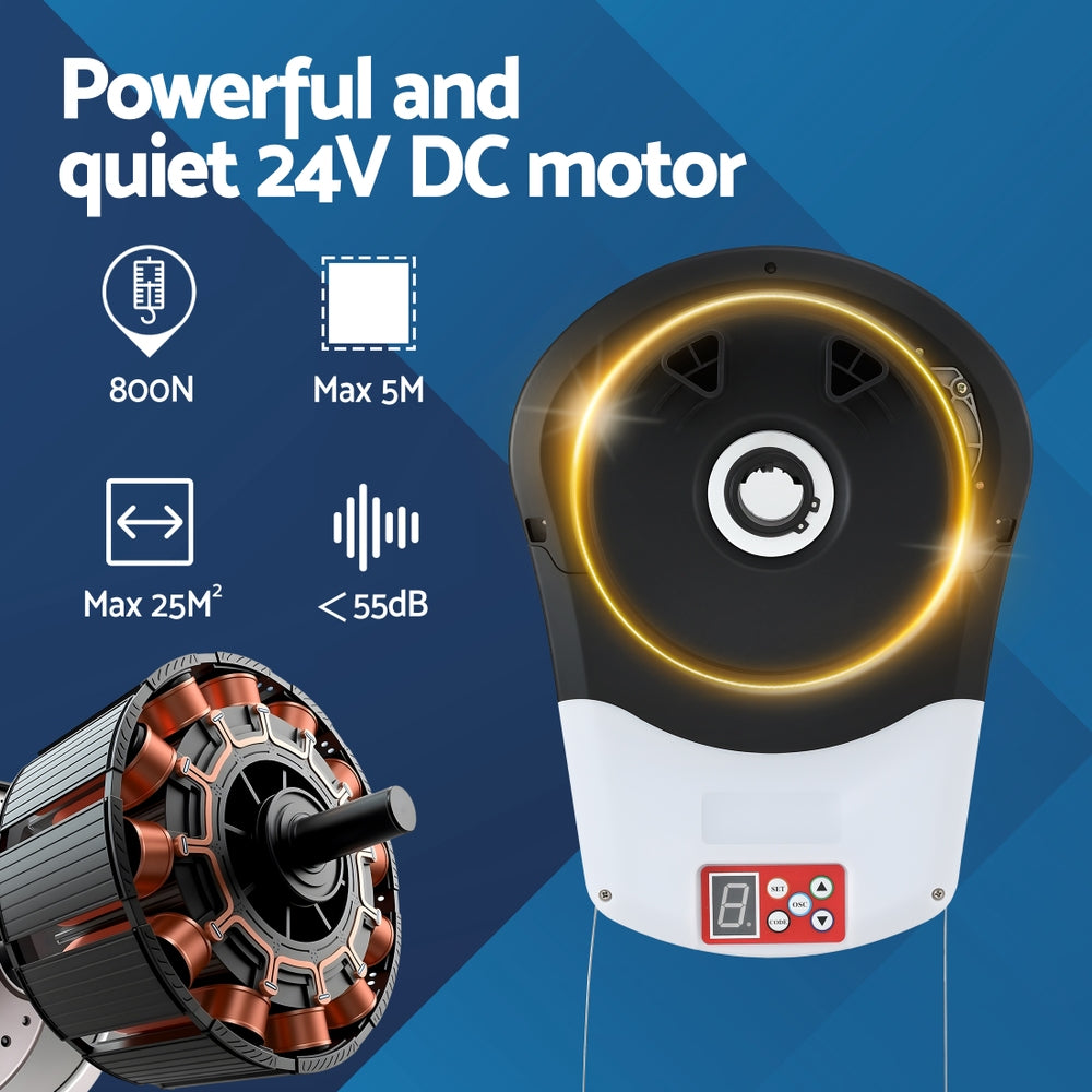 UL-tech Garage Roller Door Opener 800N Motor Auto Safety Reverse 220V-3