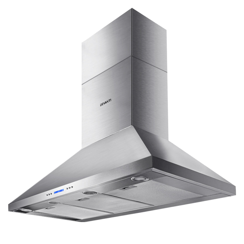 Devanti 1200mm Range Hood 120cm BBQ Commercial Rangehood-0