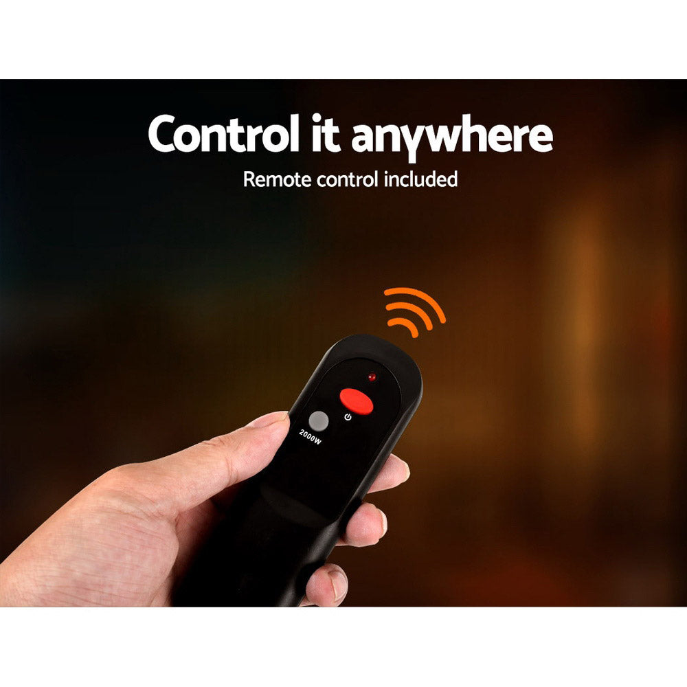 Devanti Electric Strip Heater Radiant Heaters 2000W-4