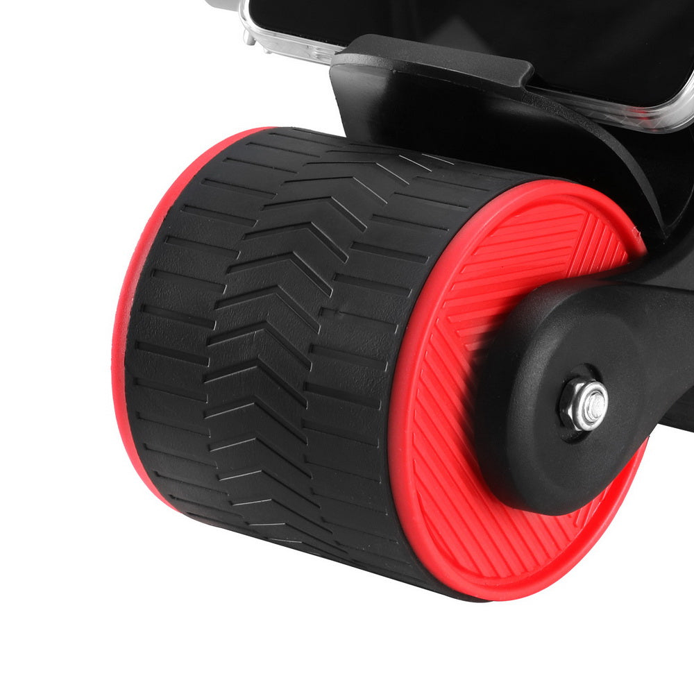 Everfit Ab Roller Automatic Rebound Abdominal Wheel with Knee Pad Home Gym Sport-3