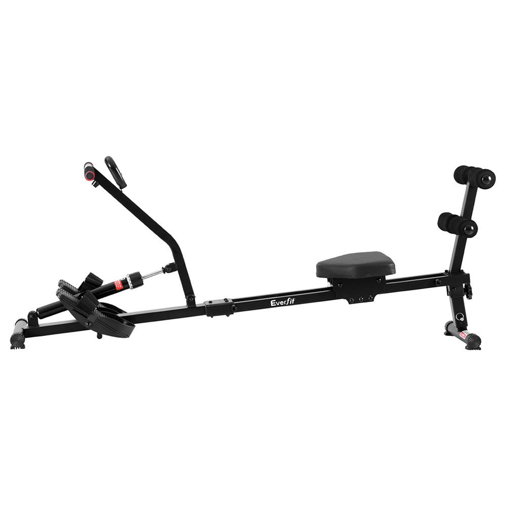 Everfit Hydraulic Rowing Machine Rower 12 Levels Resistance Exercise Fitness Gym Cardio-2