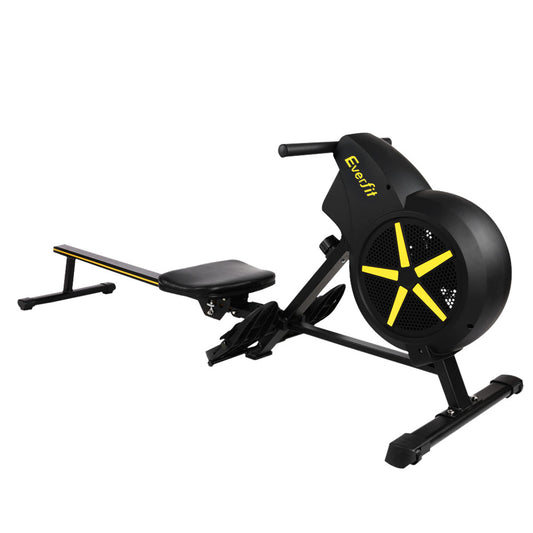 Everfit Rowing Machine Air Rower Exercise Fitness Gym Home Cardio-0