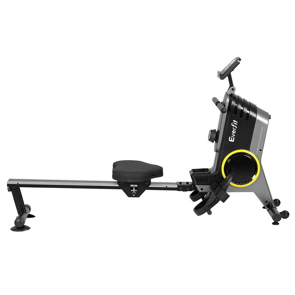 Everfit Rowing Machine 12 Levels Magnetic Rower Fitness Gym Cardio Workout-2