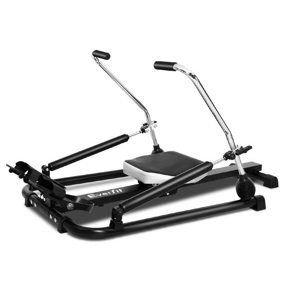 Everfit Rowing Machine Rower Hydraulic Resistance Fitness Gym Home Cardio-0