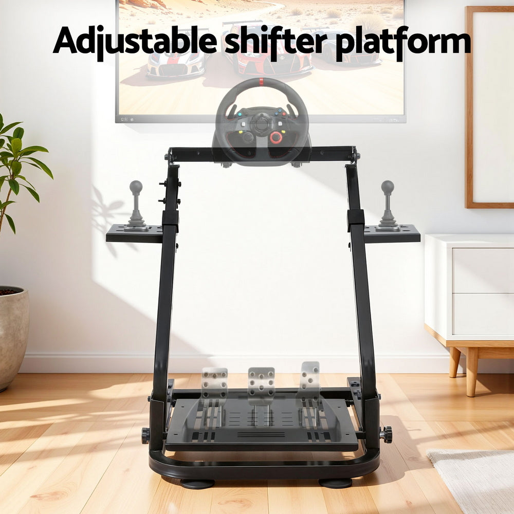 Artiss Racing Simulator Stand Foldable Racing Wheel Stand for Logitech G29-4