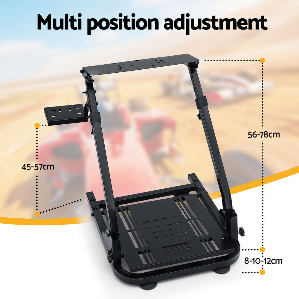 Artiss Racing Simulator Stand Foldable Racing Wheel Stand for Logitech G29-5