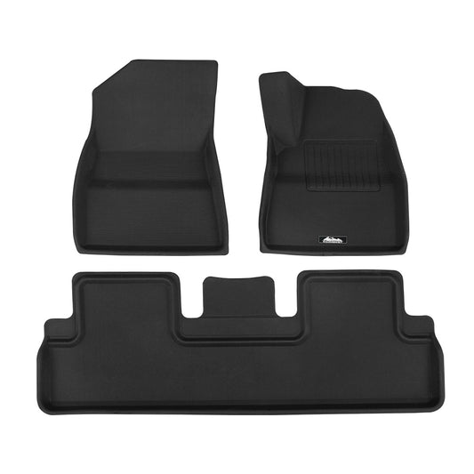 Weisshorn Car Rubber Floor Mats Compatible for Tesla Model 3 Front Rear-0