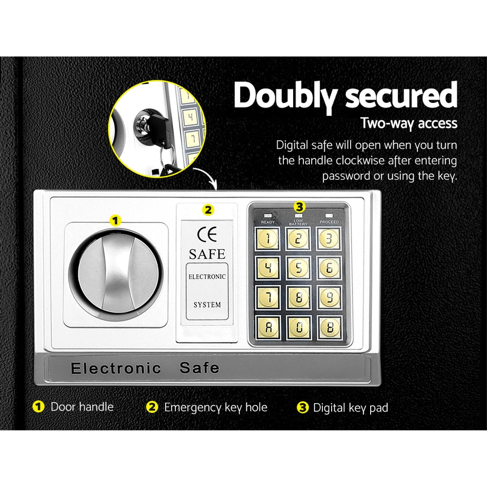 UL-TECH Security Safe Box 16L-4