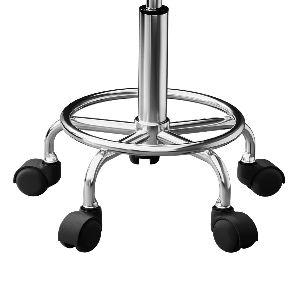 Artiss Salon Stool Round Swivel Chairs-3