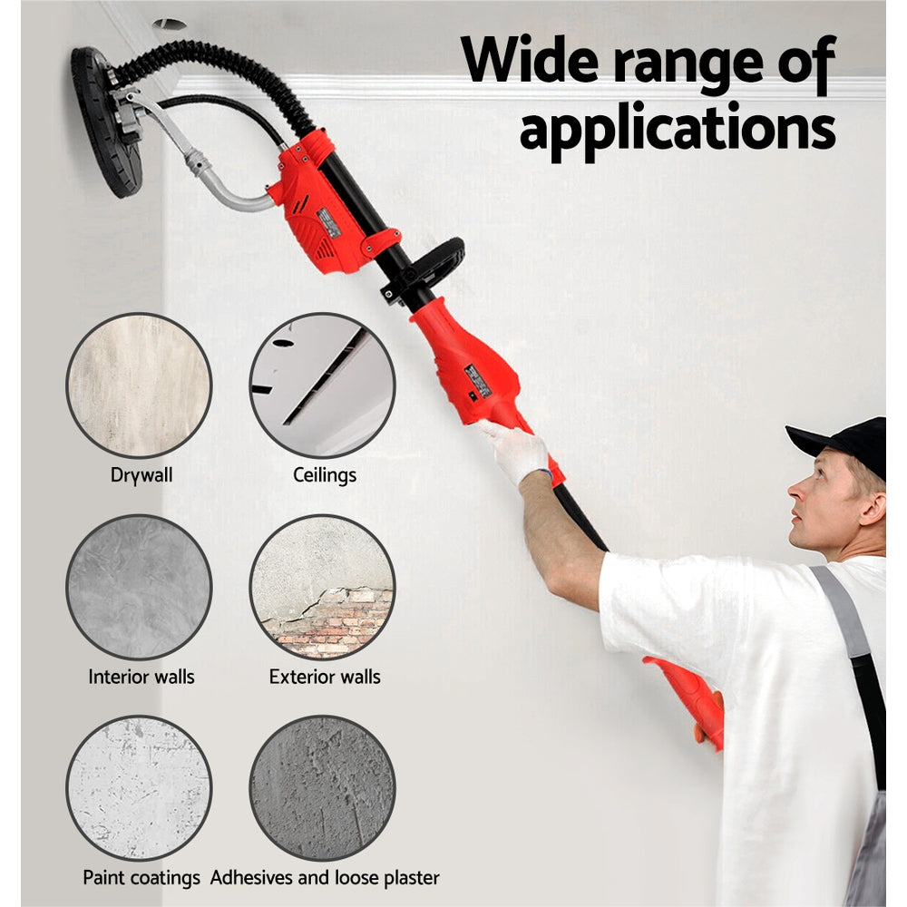 Giantz 800W Drywall Sander Plaster Wall Board Dust-6