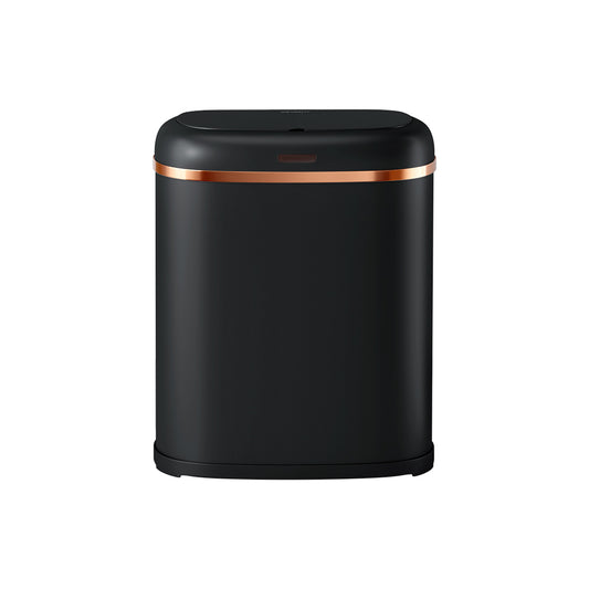 Devanti 38L Motion Sensor Bin Rubbish Automatic Black-0