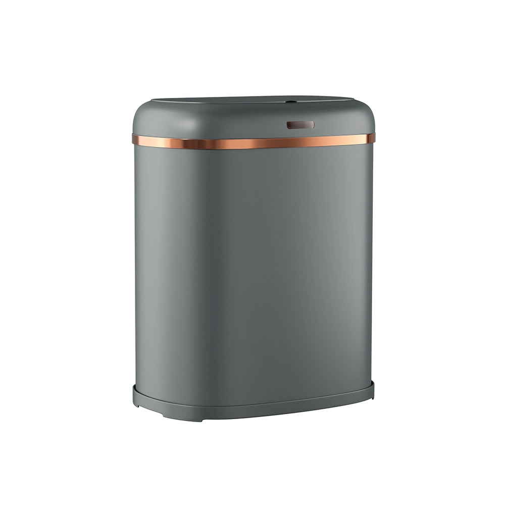 Devanti 38L Motion Sensor Bin Rubbish Automatic Grey-2