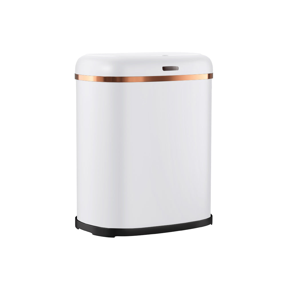 Devanti 38L Motion Sensor Bin Rubbish Automatic White-2