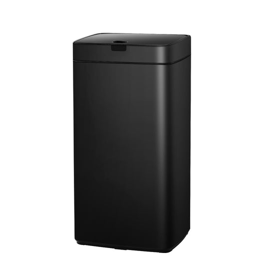 Devanti 45L Motion Sensor Bin Rubbish Automatic Black-0