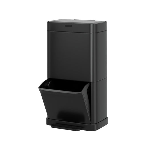 Devanti 70L Motion Sensor Bin Pedal Bins Automatic Black-0