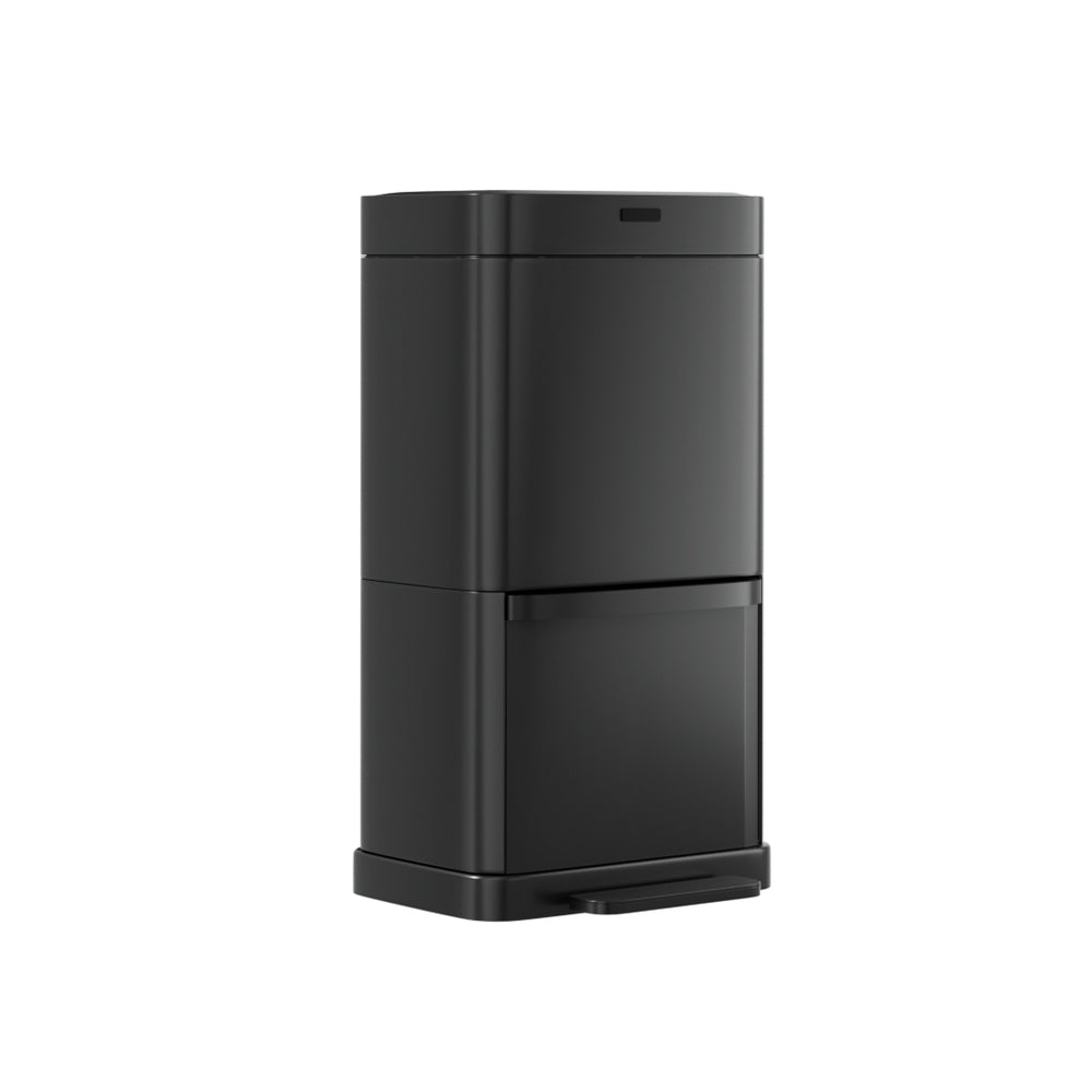 Devanti 70L Motion Sensor Bin Pedal Bins Automatic Black-2