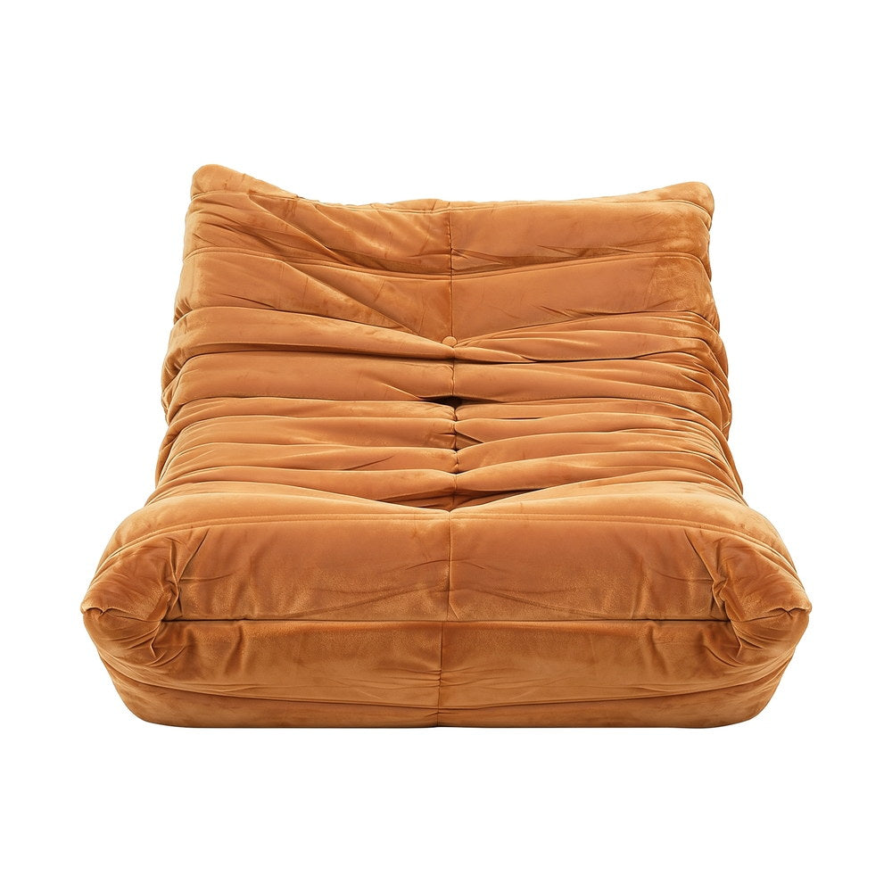 Artiss Lazy Sofa Accent Chair Floor Couch Leisure Lounge Foam Pouffe Recliner-3