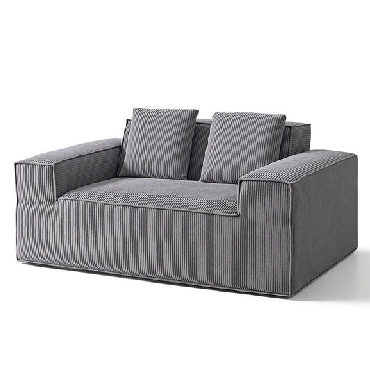Artiss 2 Seater Sofa Loveseat Sofas Bed Couch No Assembly Corduroy Small Couches Apartement-0