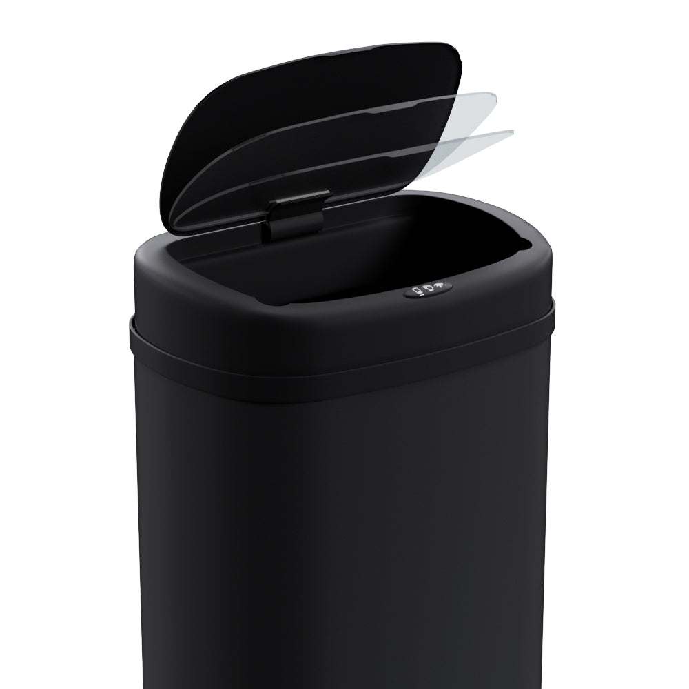 Devanti 50L Sensor Bin Motion Rubbish Automatic Black-3