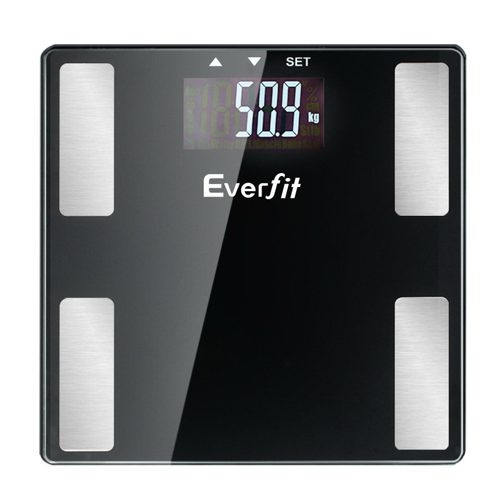 Everfit Body Fat Bathroom Scale Weighing Wireless Bluetooth Gym 180KG-2