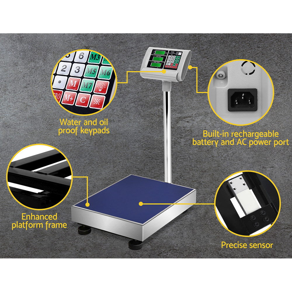 Emajin Platform Scales Digital 150KG Electronic Scale Counting LCD-2