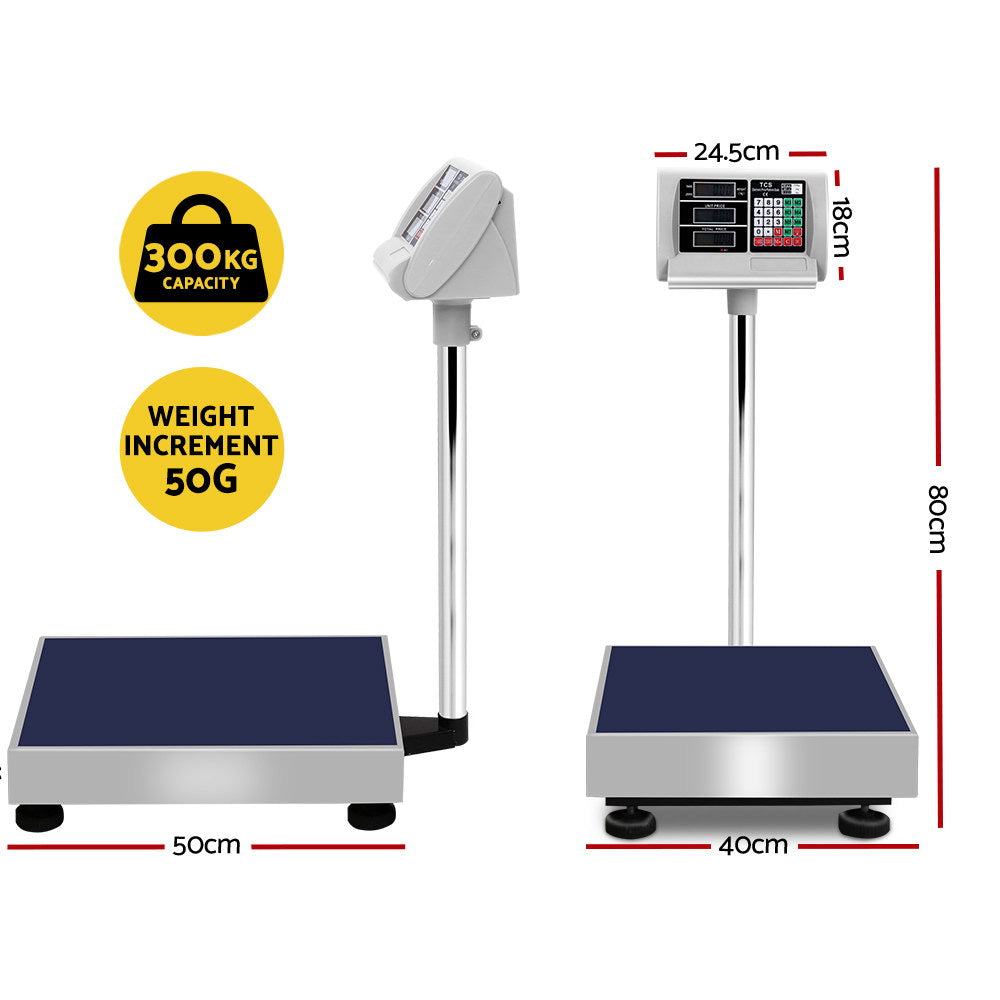 Emajin Platform Scales Digital 300KG Electronic Scale Counting LCD-1