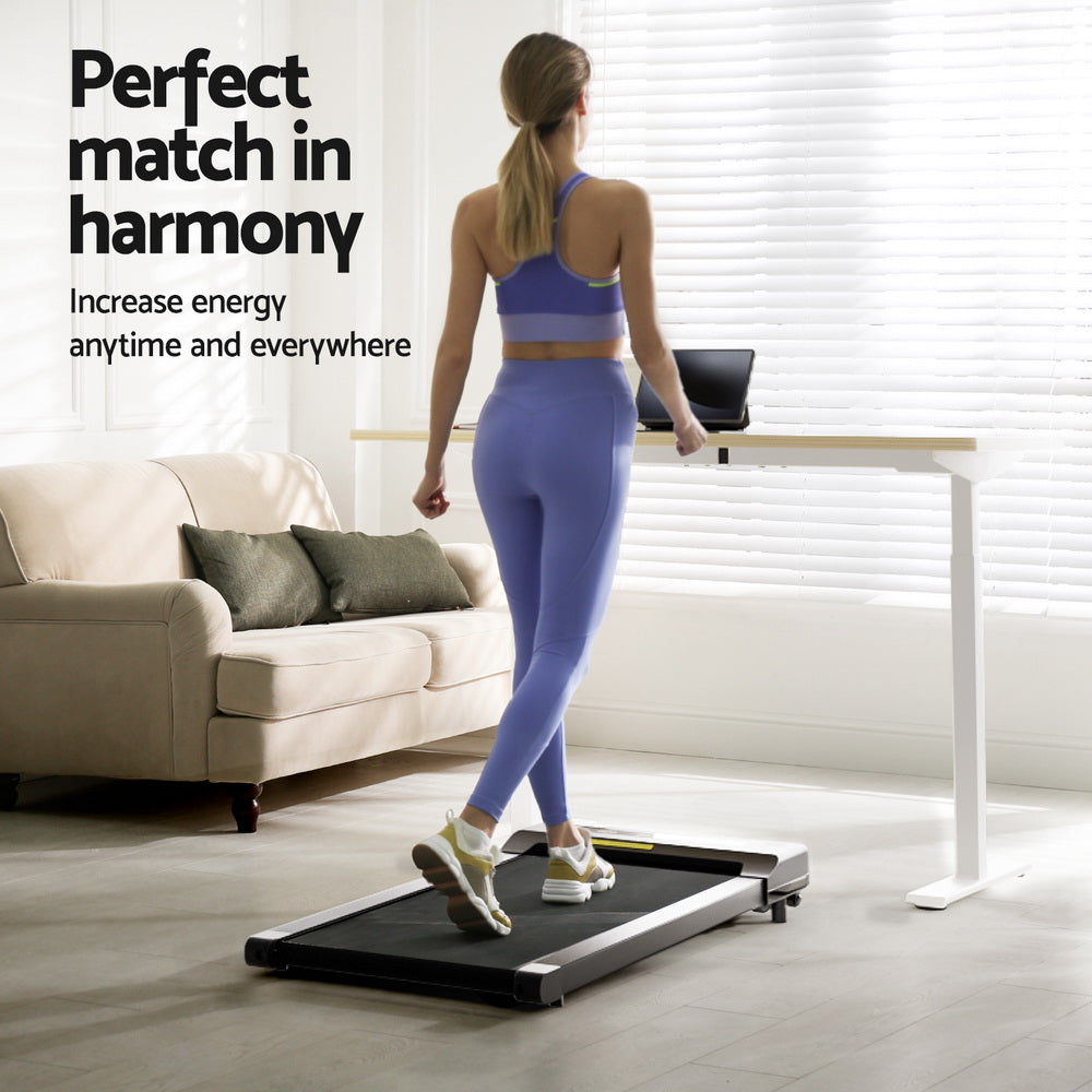 Artiss Electric Treadmill with 120cm Automatic Standing Desk Walking Pad 400mm-3