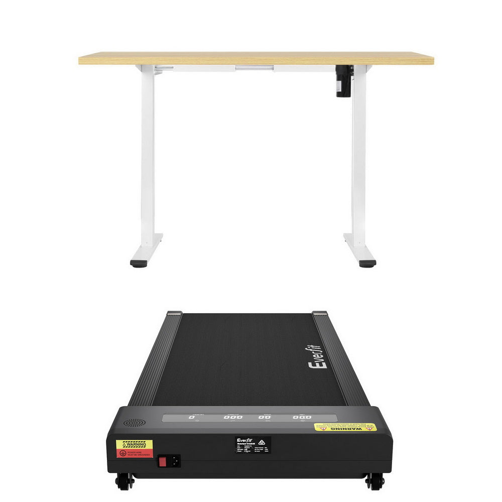 Artiss Electric Treadmill with 140cm Automatic Standing Desk Walking Pad 400mm-2