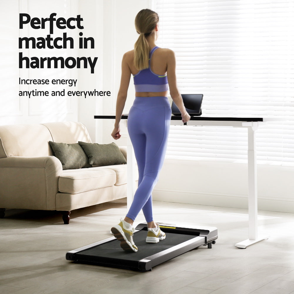 Artiss Treadmill 120cm Automatic Standing Desk with 400mm Electric Walking Pad-3
