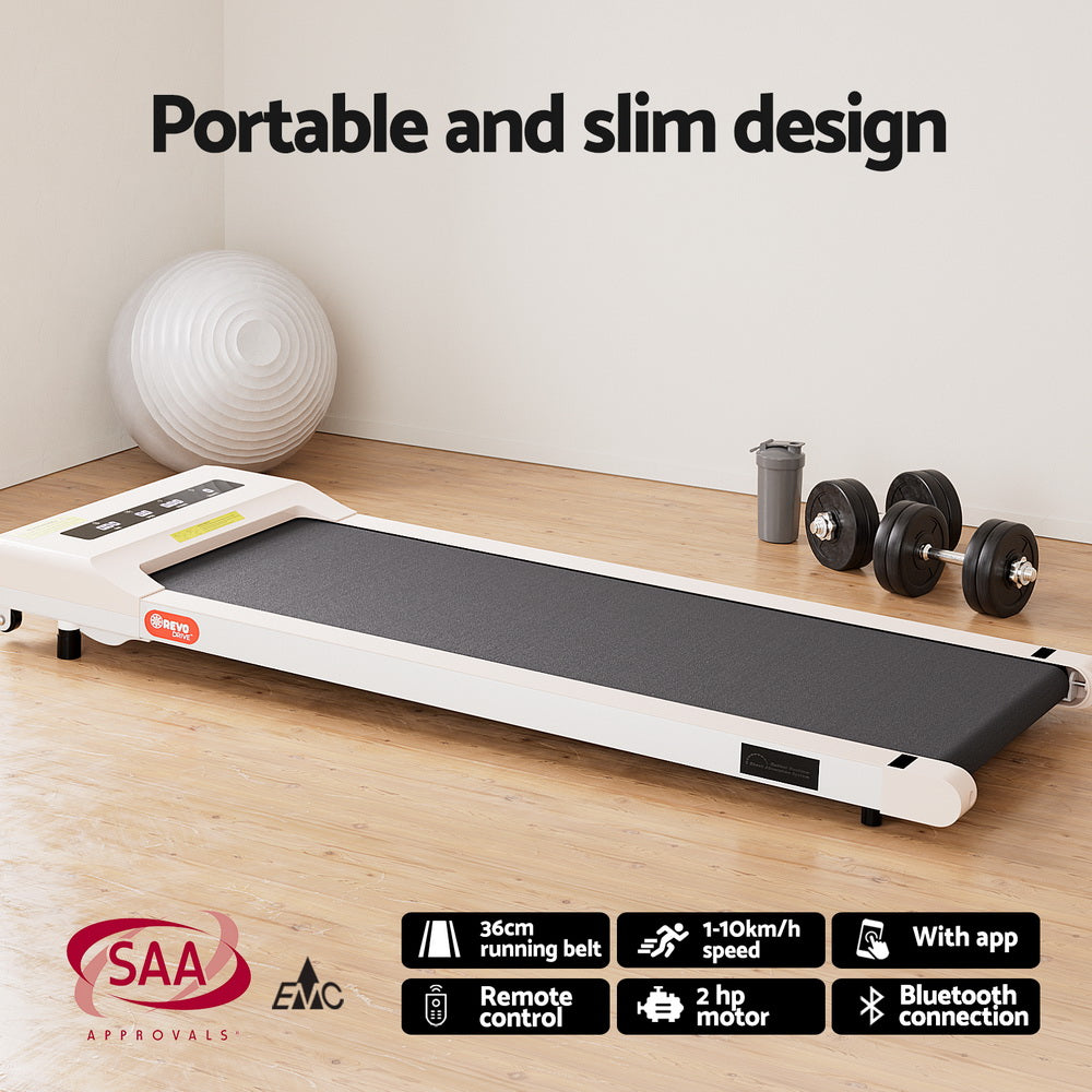 Artiss Treadmill with 120cm Automatic Standing Desk Electric Walking Pad-5