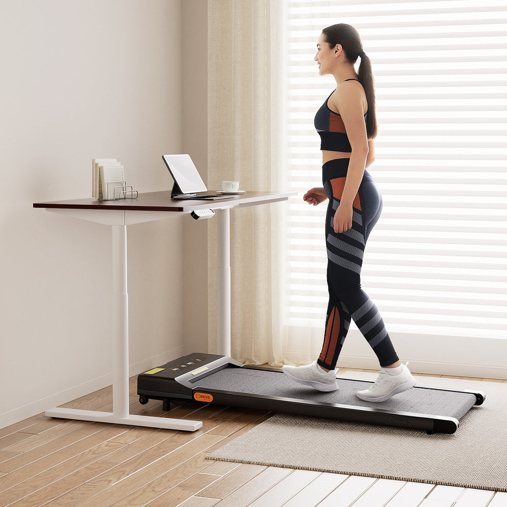 Artiss 400mm Treadmill Electric Walking Pad with 120cm Automatic Standing Desk-6