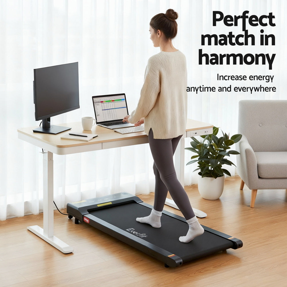 Artiss Electric Treadmill with 120cm Automatic Standing Desk Walking Pad 400mm-3