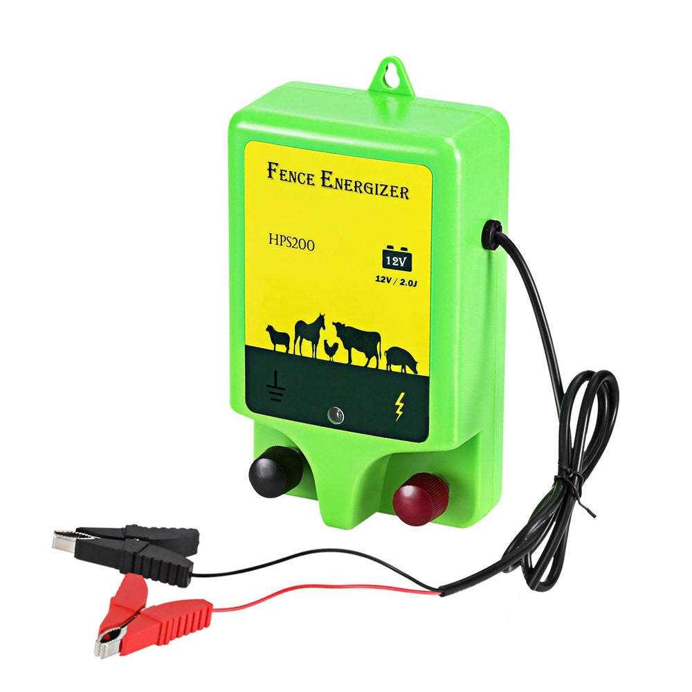 Giantz 18km Electric Fence Energiser 1.56J-0