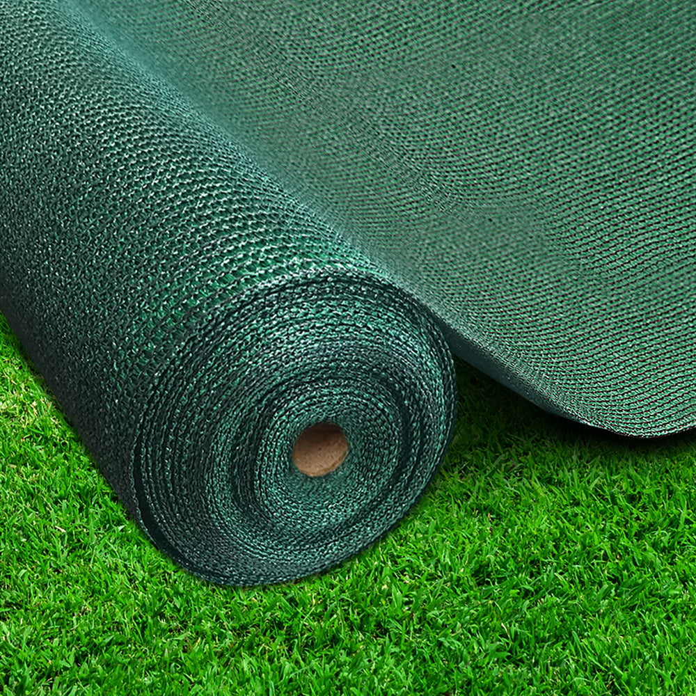 Instahut 90% Shade Cloth 1.83x30m Shadecloth Sail Heavy Duty Green-0