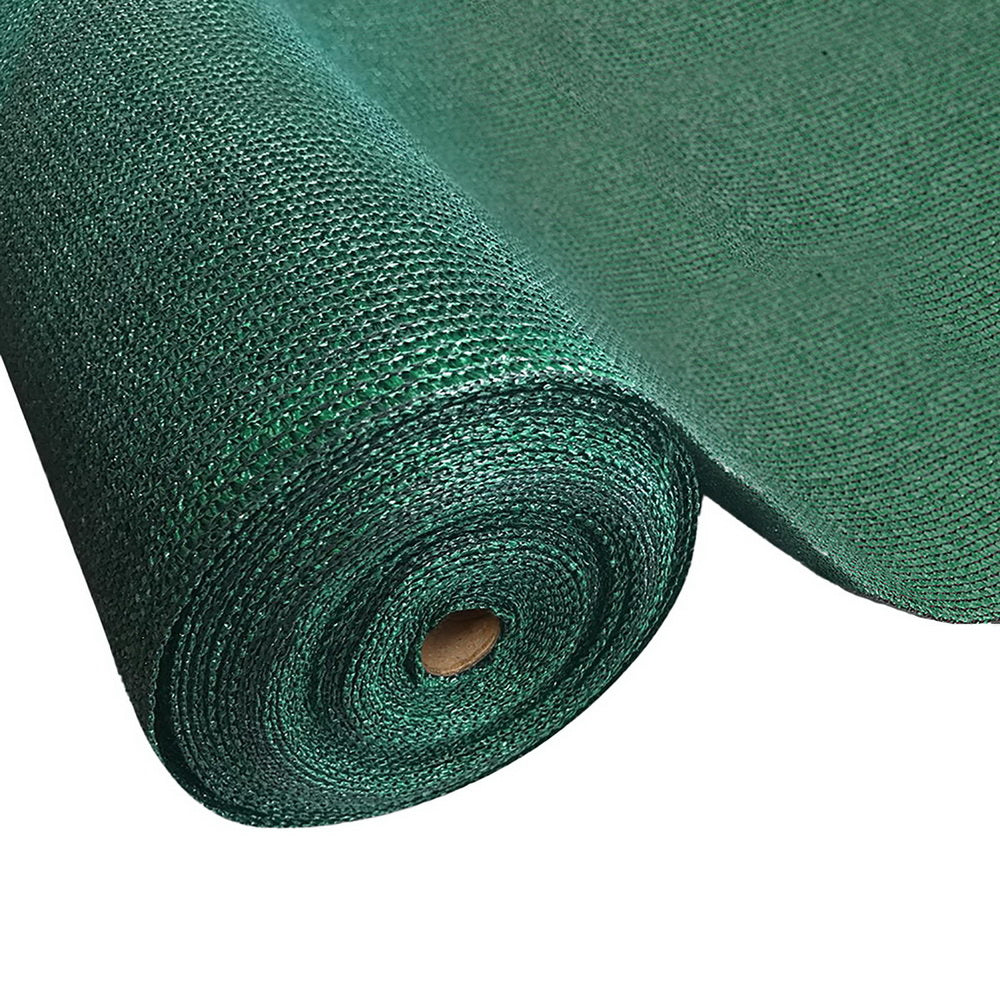 Instahut 50% Shade Cloth 3.66x10m Shade Cloth Sail Heavy Duty Shadecloth Garden Mesh Roll Green-7