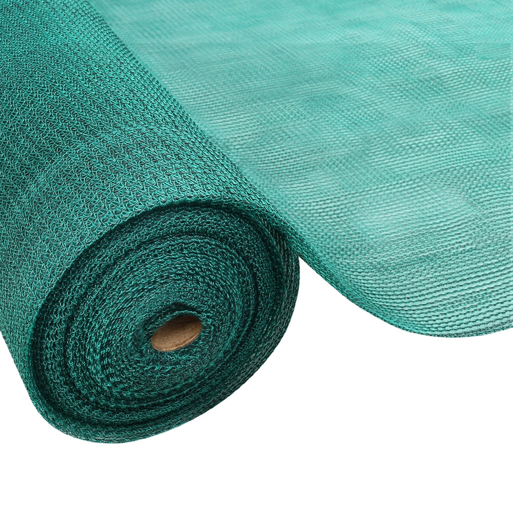 Instahut 50% Shade Cloth 3.66x20m Shadecloth Wide Heavy Duty Green-0