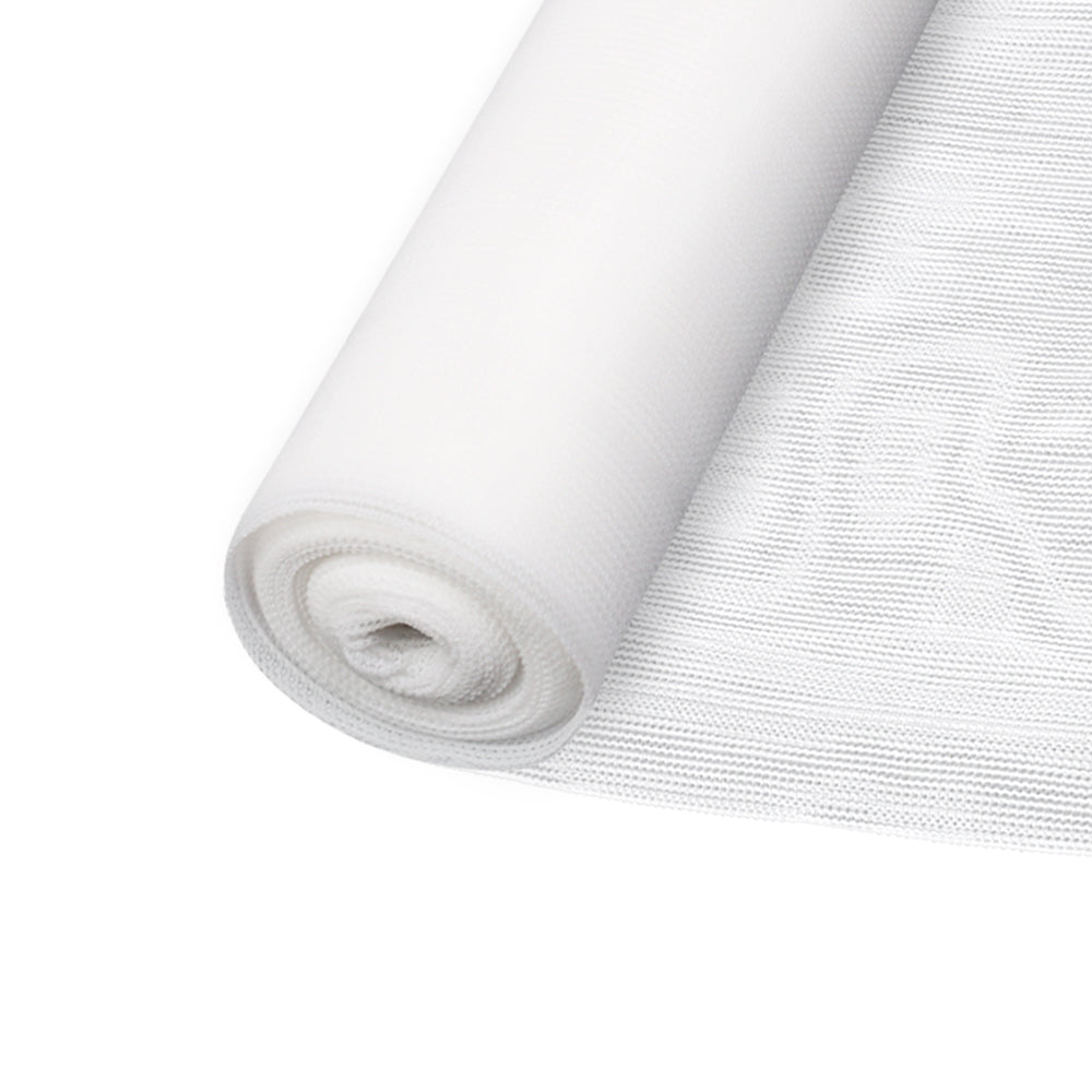 Instahut 50% Shade Cloth 1.83x50m Shadecloth Garden White-3