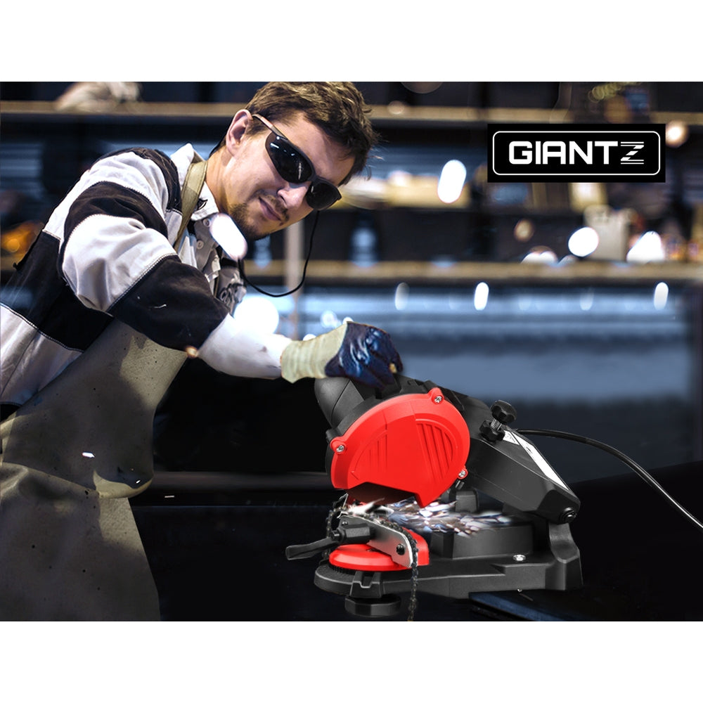 Giantz Chainsaw Sharpener Electric Chain Blade Sharpening Tool Grinder-5