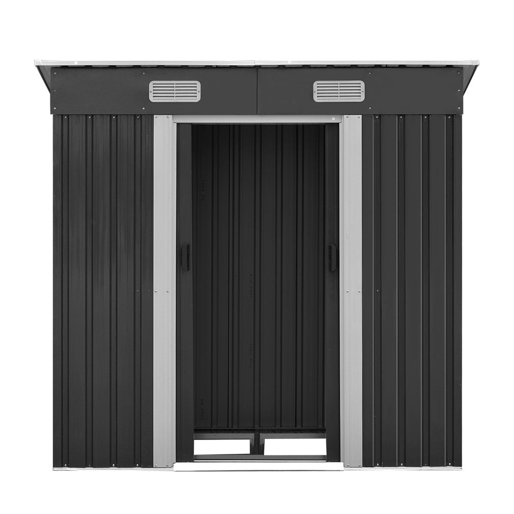 Giantz Garden Shed 1.94x1.21M Sheds Outdoor Storage Workshop House Tool Shelter Sliding Door-2