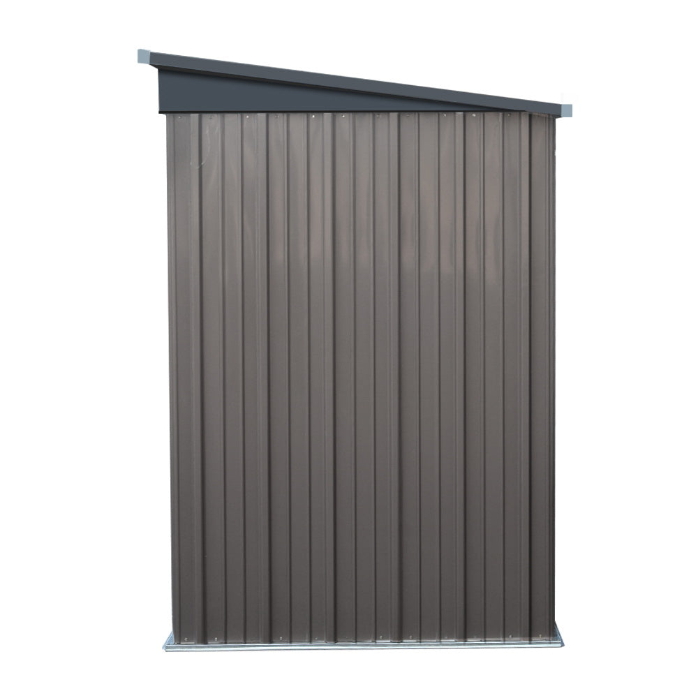 Giantz Garden Shed 1.95x1.31M Sheds Outdoor Storage Steel Workshop House Tool Double Door-3