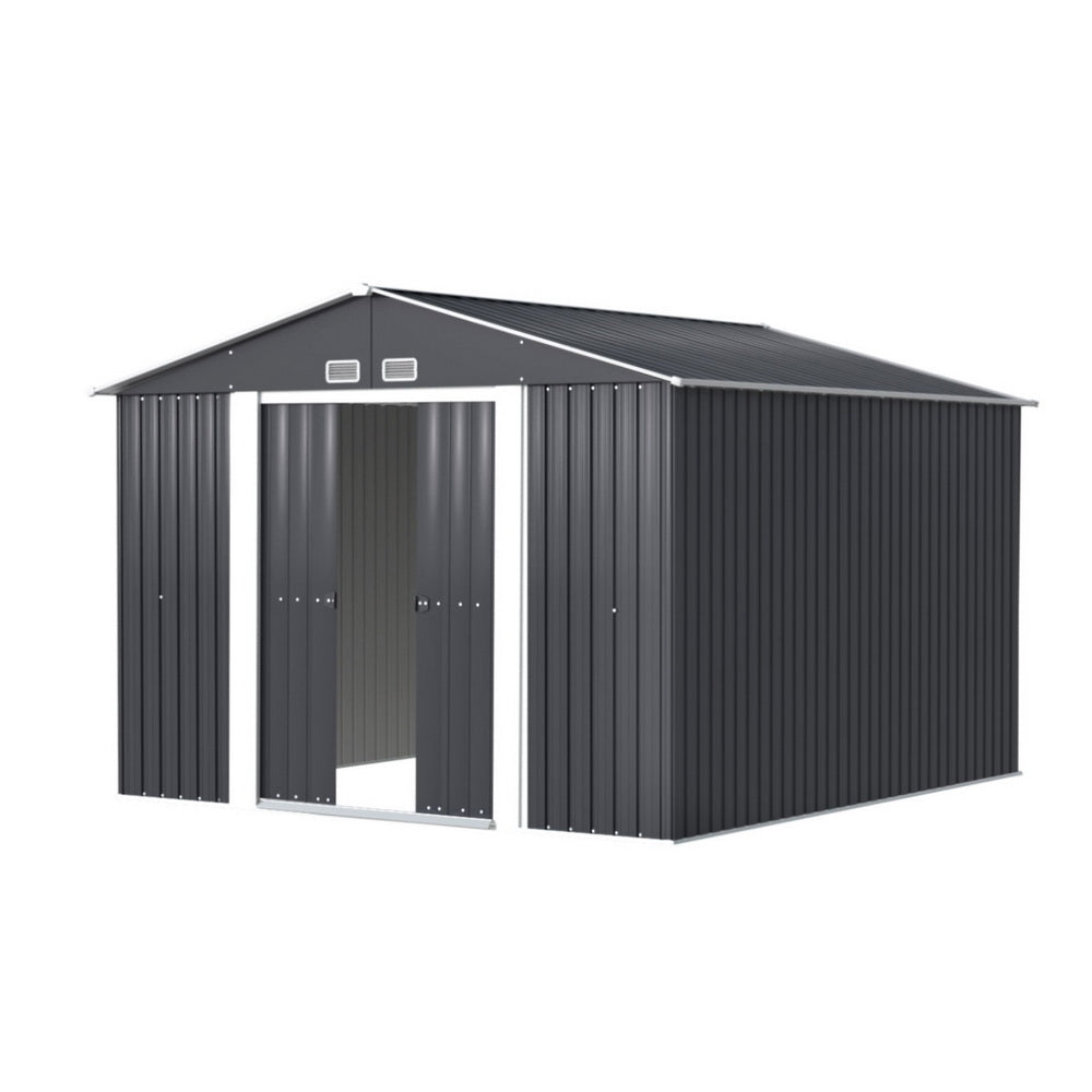 Giantz Garden Shed 3x3M Outdoor Storage Tool Workshop House Shelter-6